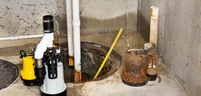 Installing Sump Pump in Finished Basement in DeSoto, TX