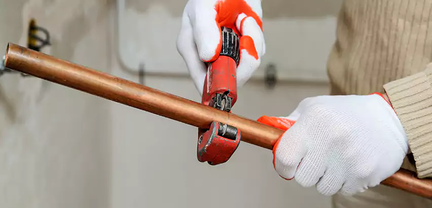 Temporary Copper Pipe Repair DeSoto, TX