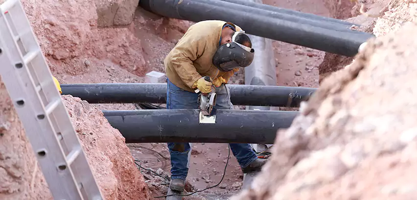 Water Line Replacement in DeSoto