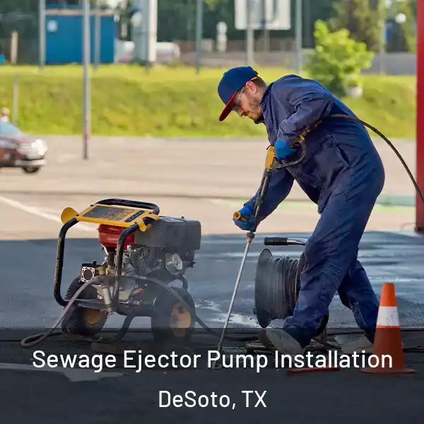  Sewage Ejector Pump Installation DeSoto, TX