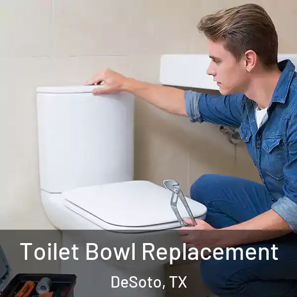  Toilet Bowl Replacement DeSoto, TX